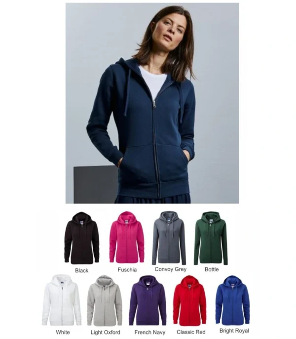 Russells 266F Ladies Authentic Sweat Jacket